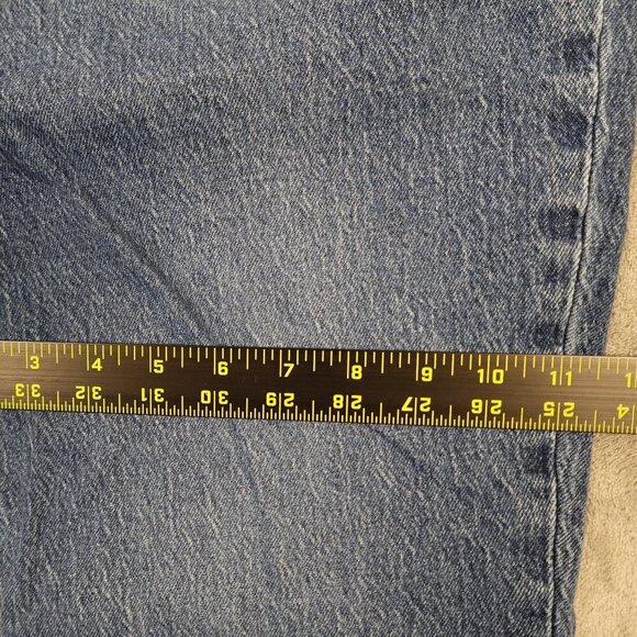 Levi's jeans 70's high flare women's 31 stonewash blue big E red tab premium - Picture 8 of 15